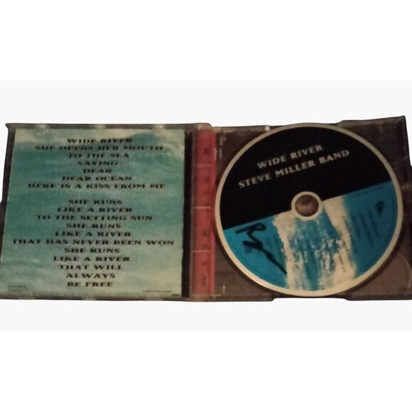 Steve Miller Band Wide River CD Album 1993  Iconic Hits - Picture 2 of 5